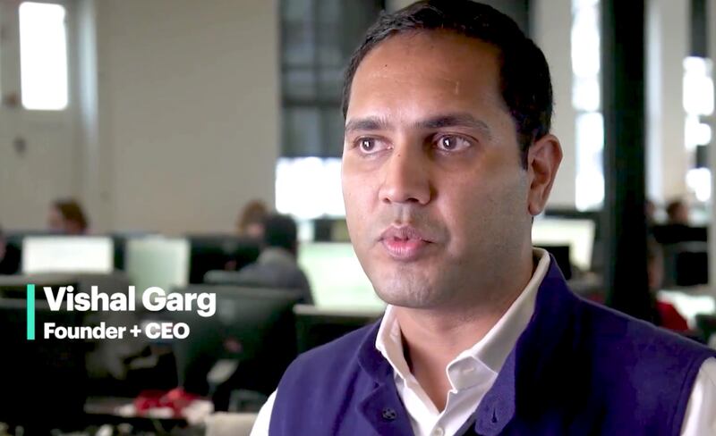 Better.com CEO Vishal Garg is pictured in this company video posted to Vimeo.