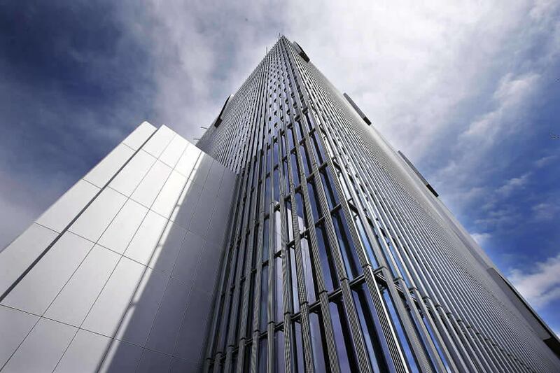 The new Salt Lake City Federal Courthouse, Wednesday, April 9, 2014.