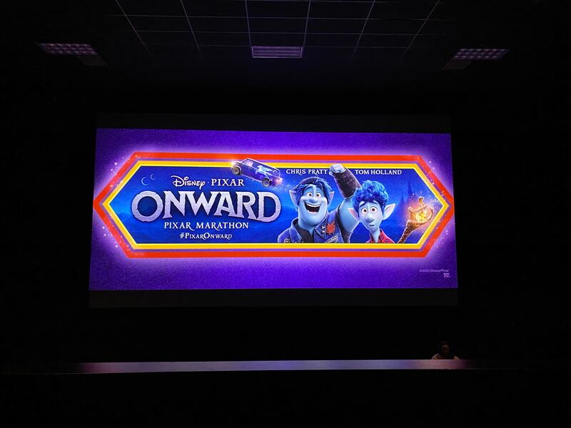 Megaplex Theatres hosted a Pixar movie marathon before the pandemic.