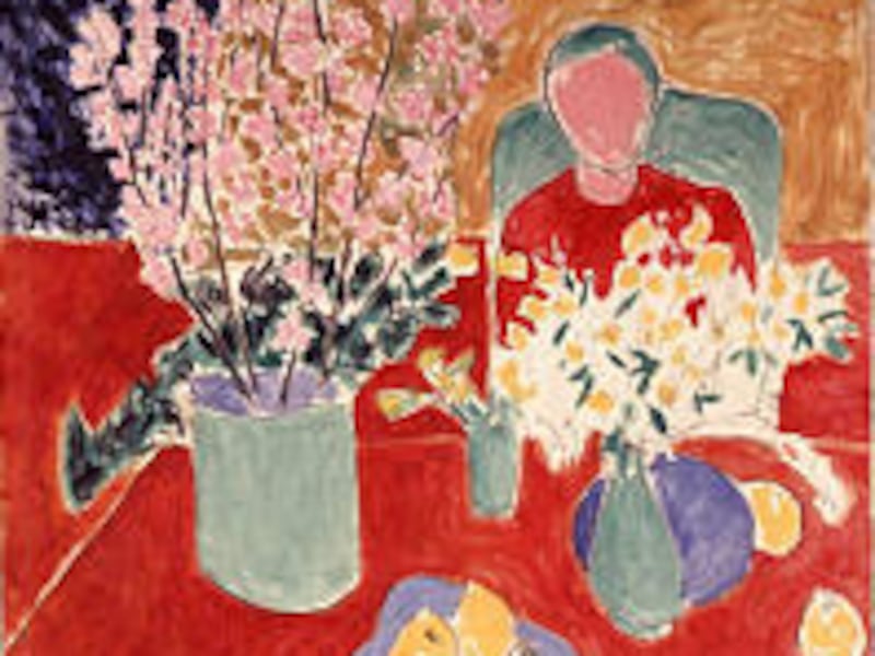Henri Matisse's "The Plum Blossoms," last seen in Paris more than three decades ago.