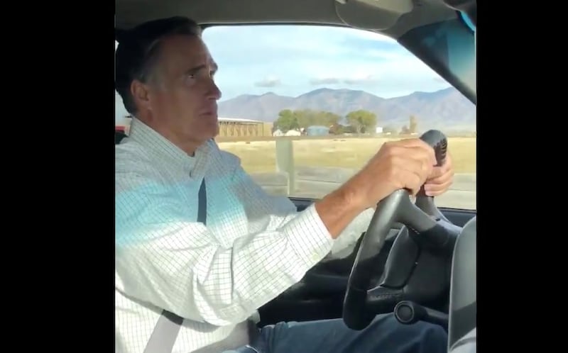 Senator-Elect Mitt Romney posted a video on the day after his election of him singing a Utah version of the song “I’ve Been Everywhere."