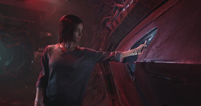 Rosa Salazar stars as Alita in “Alita: Battle Angel."