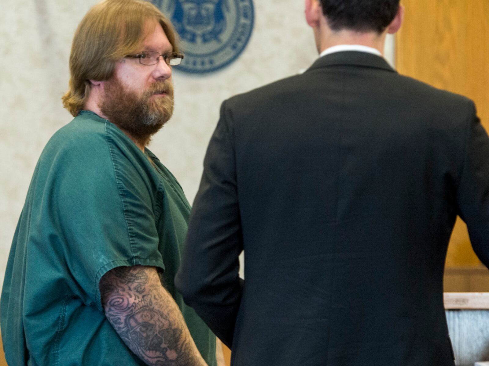 Jerrod Baum appears in court in Provo. Baum is accused of killing 18-year-old Riley Powell and 17-year-old Brelynne “Breezy” Otteson.