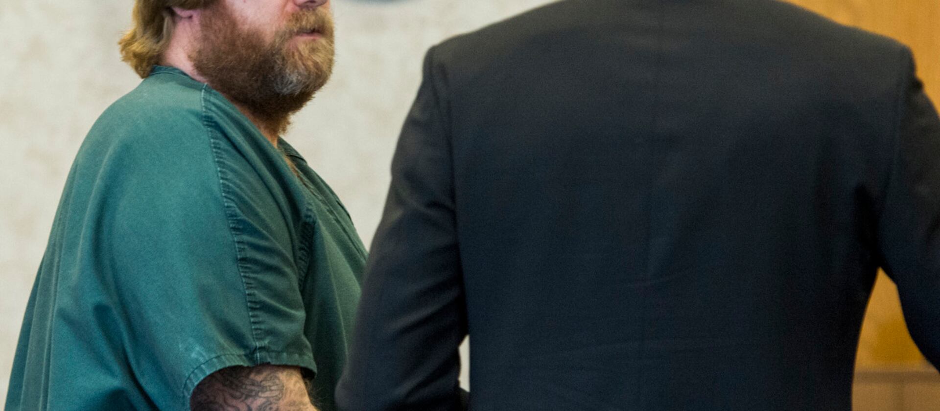 Jerrod Baum appears in court in Provo. Baum is accused of killing 18-year-old Riley Powell and 17-year-old Brelynne “Breezy” Otteson.