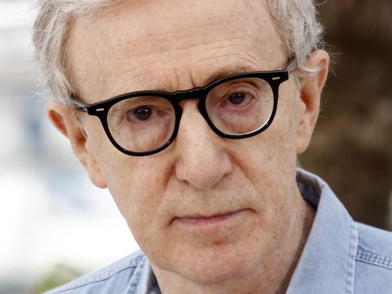 In this May 11, 2011 file photo, director Woody Allen poses during a photo call for "Midnight in Paris," at the 64th international film festival, in Cannes, southern France.