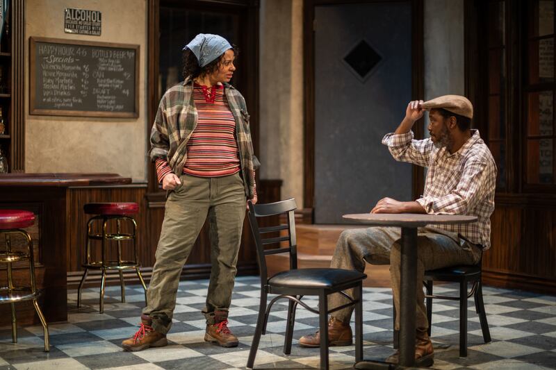 Cast members from Pioneer Theatre Company's production of "Sweat."