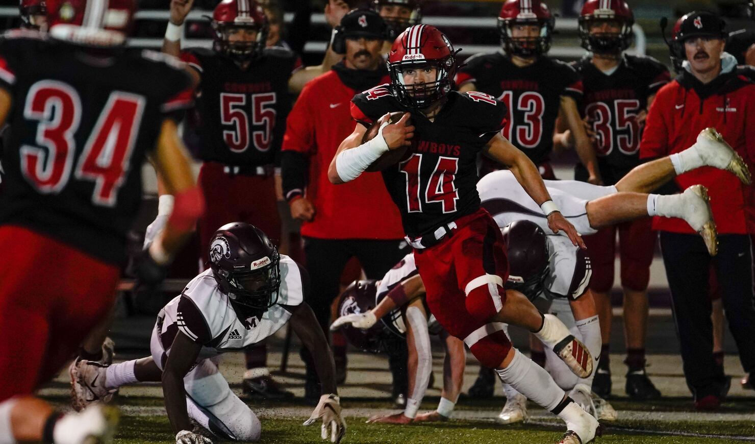 High school football: Grantsville edges Morgan for 3A state title ...