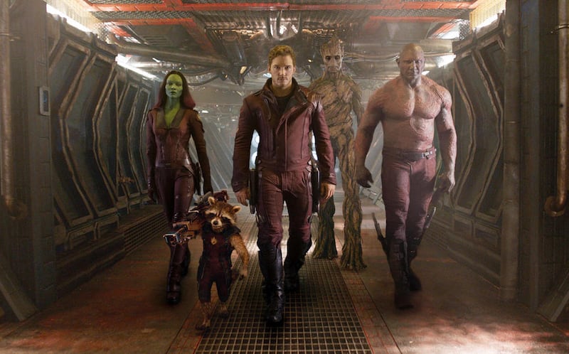 A scene from “Guardians Of The Galaxy.”