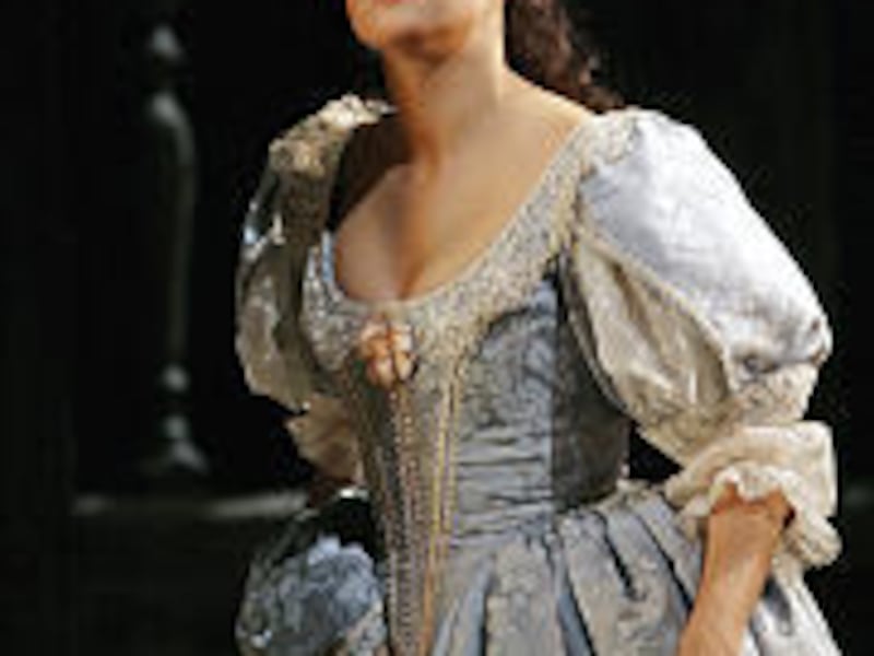 Soprano Anna Netrebko does not seem at home with role of Elvira.