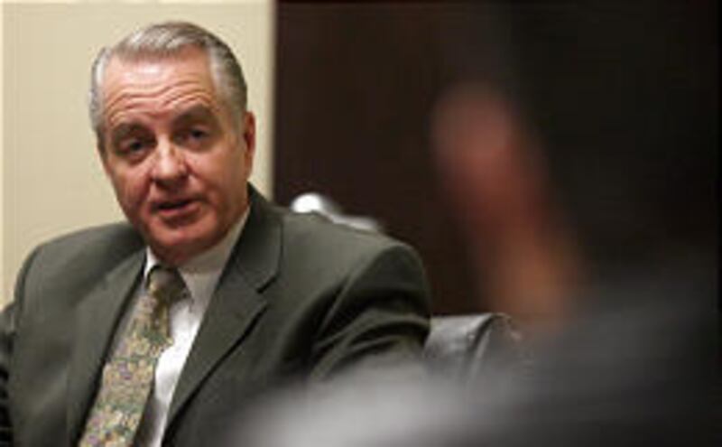 Gary Hicken, Saratoga Springs' new police chief, talks to the City Council. He will set up the department.