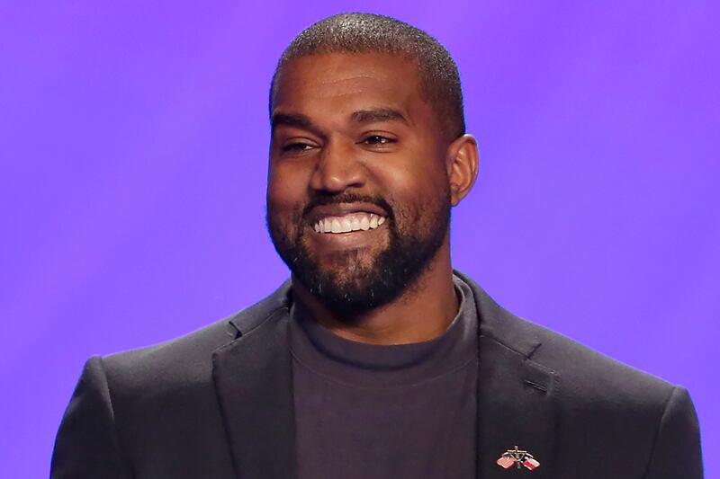 In this Nov. 17, 2019, file photo, Kanye West appears on stage during a service at Lakewood Church in Houston. In close elections, it doesn’t take much for third-party candidates to play an outsize role, as Democrats learned the hard way in 2016. West has launched a scattershot 2020 presidential campaign that many of President Donald Trump’s allies believe could siphon votes away from former Vice President Joe Biden.