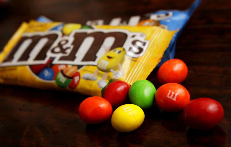M&M’s chocolates in 2008.