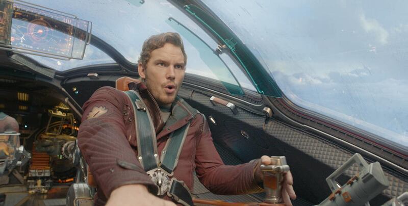 Chris Pratt stars in Marvel’s “Guardians Of The Galaxy.”