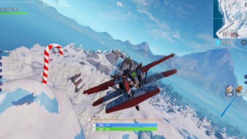 On the second day of “Fortnite,” Epic Games gave to us … four candy canes across the map.