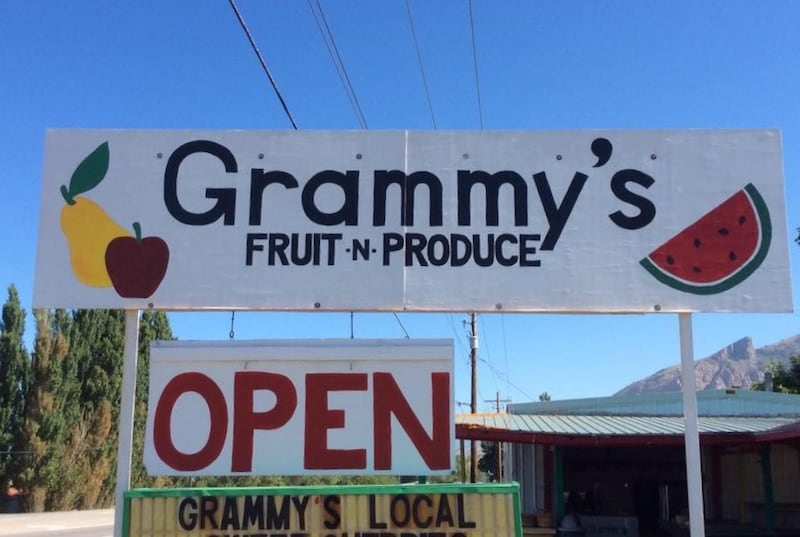 Grammy’s Fruit and Produce in Willard is among the many fruit stand along Utah’s Famous Fruit Way.