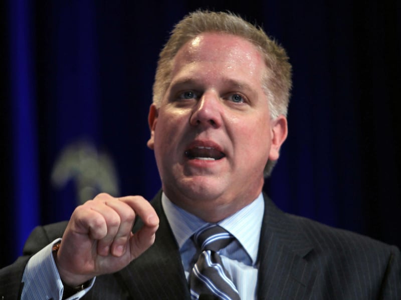 FILE- In this Feb. 20, 2010 file photo, T.V. host Glenn Beck addresses the Conservative Political Action Conference in Washington. The Anti-Defamation League posted on its website, Friday, Nov. 12, 2010, that Beck's comments on billionaire financier Georg