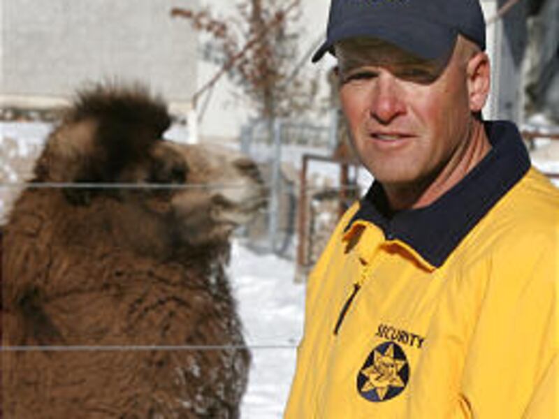 Mike Johnston, head of security at Hogle Zoo, oversees the monitoring of 720,000 guests a year on 42 acres.