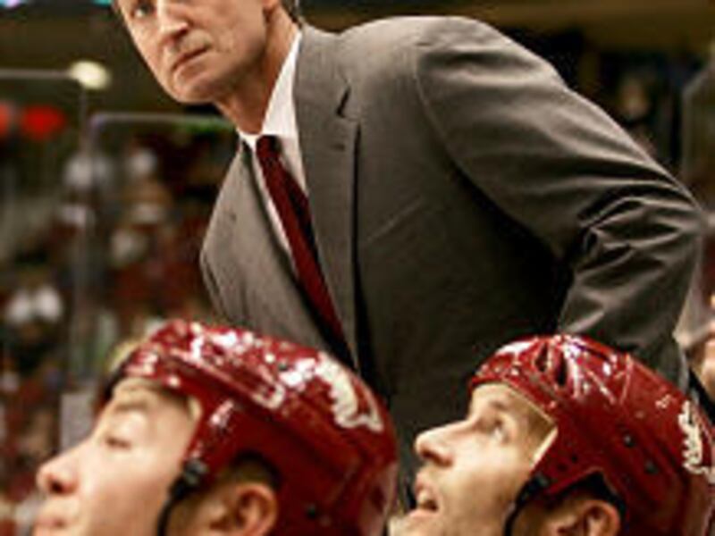 Coyotes' coach Wayne Gretzky said going into the start of the season he feels he has patience and drive to build a winner in the desert.