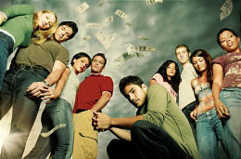 Sarah Wynter, Jason Gedrick, Lana Parrilla, Luke Perry, D.J. Cotrona, Alice Greczyn, Jon Foster, Jaclyn DeSantis and Malinda Williams star as newly minted millionaires in the NBC series "Windfall."