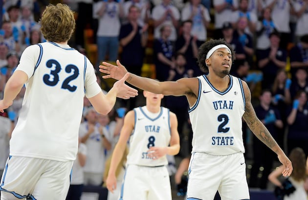 Utah State blows out Boise State in ‘whiteout’ conditions