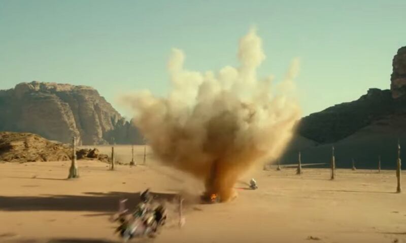 A still from “The Rise of Skywalker.”