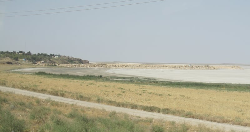 Wind whipped dust from the exposed lakebed of Lake Urmia, like Utah’s Great Salt Lake, is a growing health problem for nearby residents.