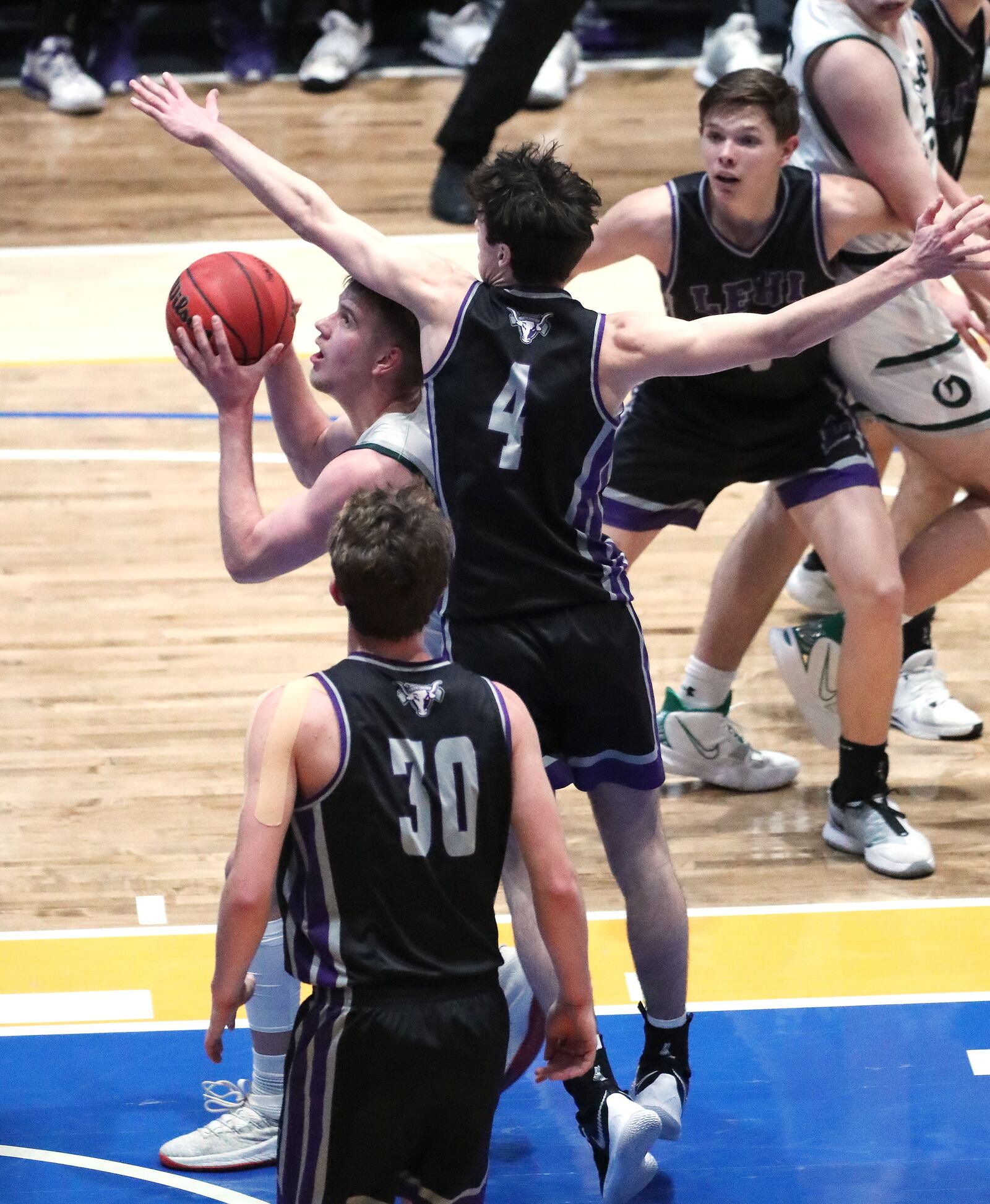 High school boys basketball Lehi beats Olympus in 5A semifinals