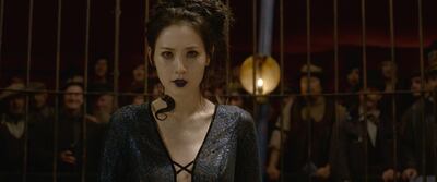 Claudia Kim as Nagini in "Fantastic Beasts: The Crimes of Grindelwald."