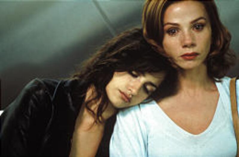 Penelope Cruz, left, and Victoria Abril in "Don't Tempt Me."