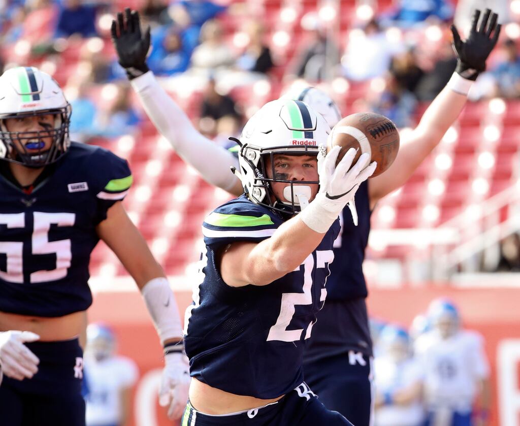High school football Ridgeline dominates its way to first 4A state