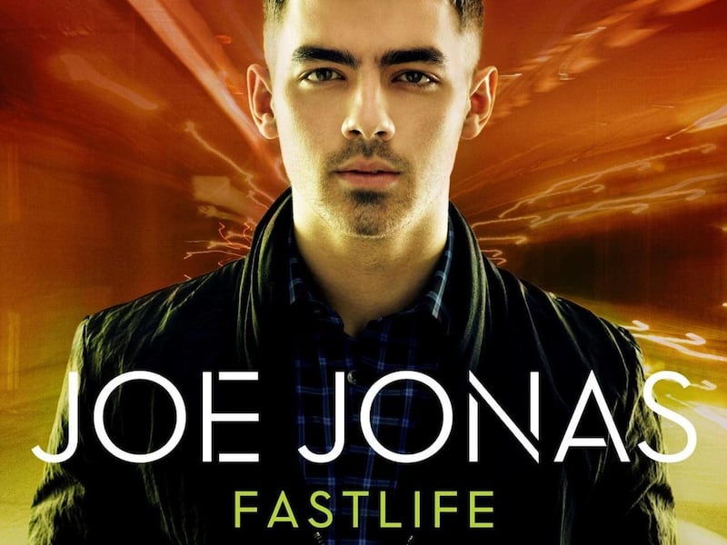 In this CD cover image released by Hollywood Records, the latest release by Joe Jonas, "Fastlife," is shown.