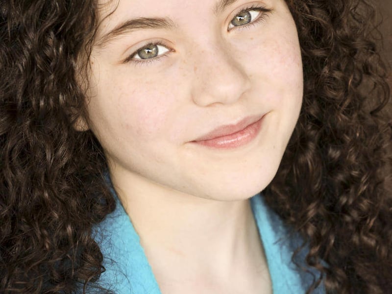 This undated photo provided by Boneau/Bryan-Brown shows actress Lilla Crawford. On Friday, April 27, 2012, Crawford was unveiled as the girl slated to play the title role in a fall revival of the Tony Award-winning musical "Annie."