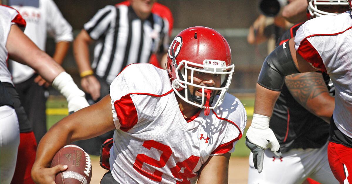 Utah Utes football Tauni Vakapuna moving up the running back depth