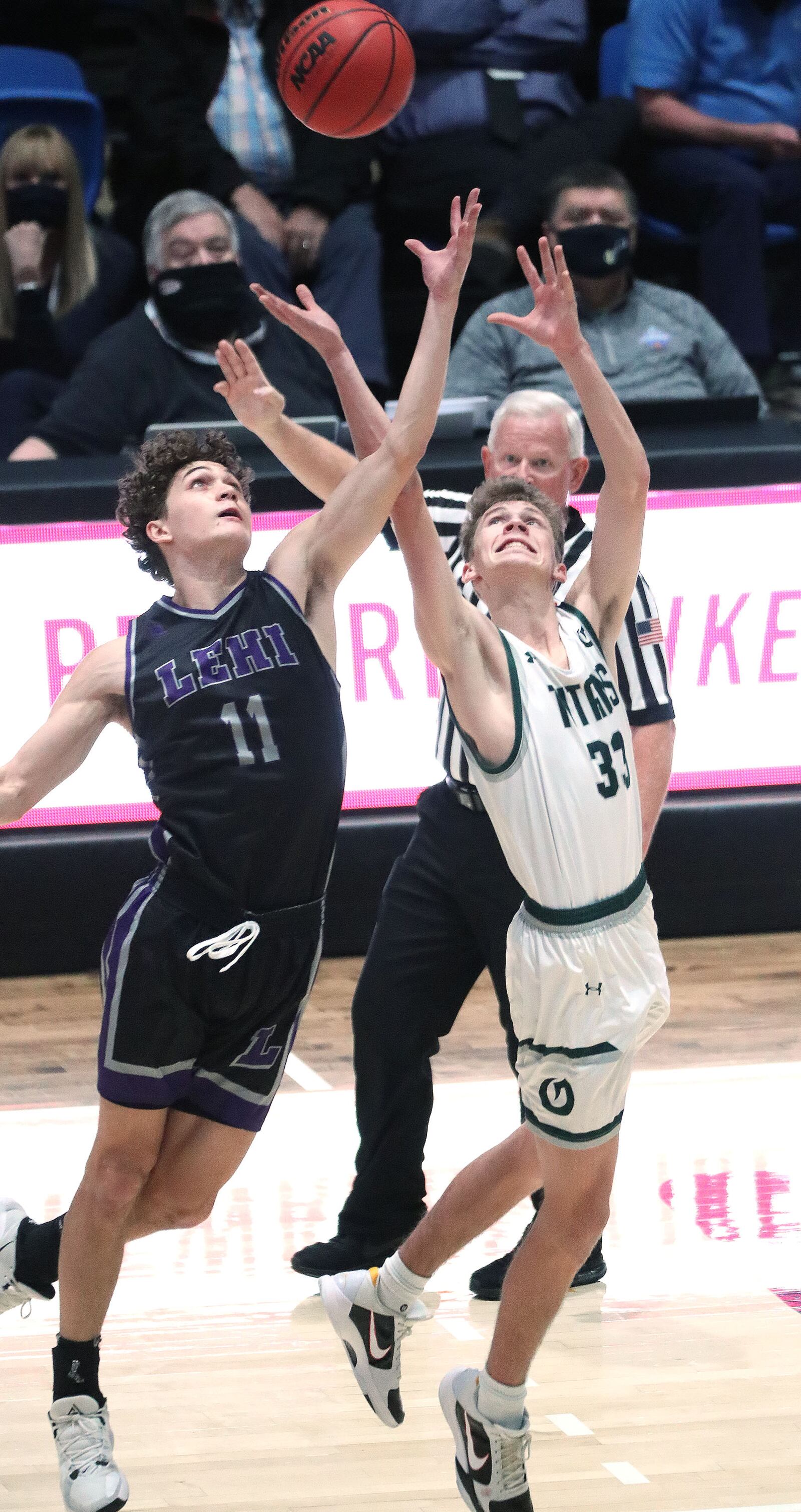 High school boys basketball Lehi beats Olympus in 5A semifinals