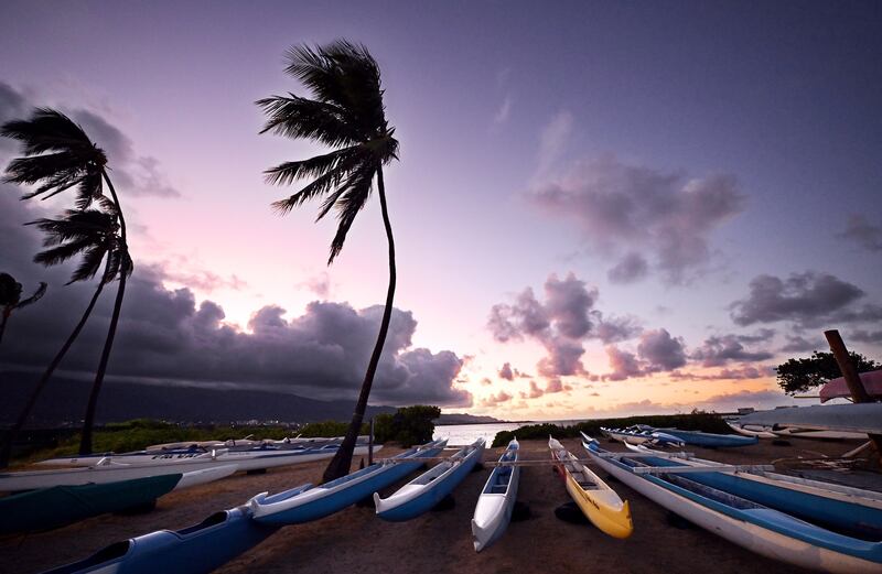 Life continued in other sections of Lahaina, Hawaii, following the Maui fire, which destroyed a large portion of the town, on Aug. 17, 2023.