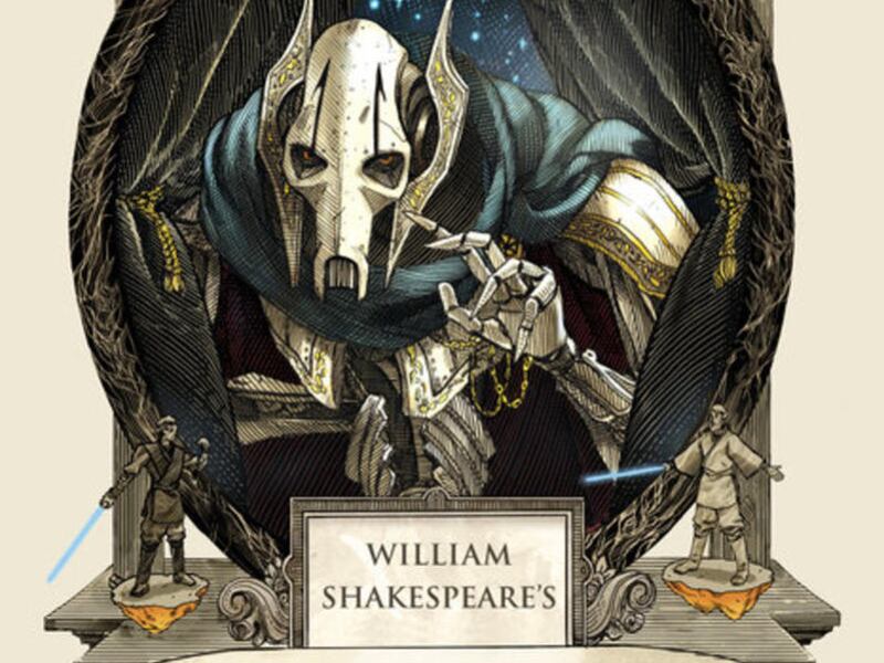 "William Shakespeare’s Tragedy of the Sith’s Revenge: Star Wars Part the Third" is by Ian Doescher and is the sixth book in the series.