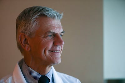 Dr. John Sweetenham poses for a portrait at the Huntsman Cancer Institute in Salt Lake City on Thursday, Jan. 10, 2019. According to a national study from the American Cancer Society, cancer treatment and research has helped improve cancer mortality numbe