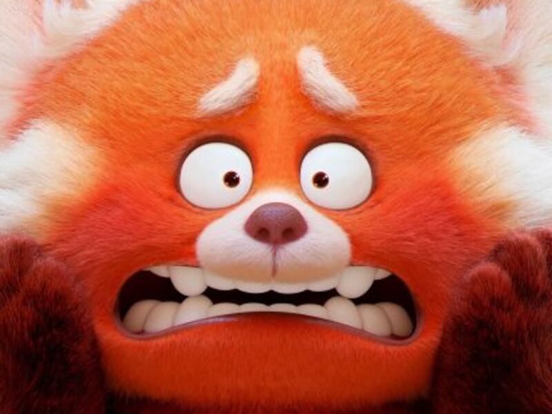 Poster of “Turning Red.”