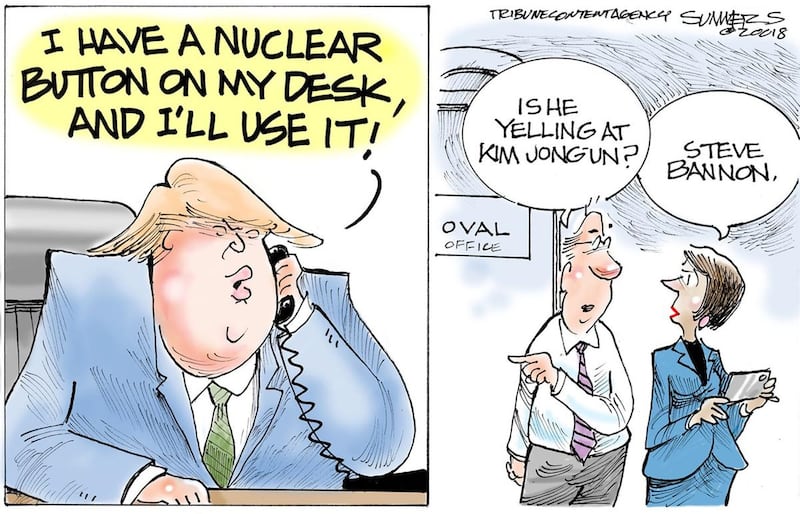 This is a political cartoon.