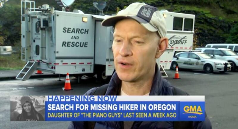 Well-known pianist Jon Schmidt speaks with the media regarding the disappearance of his 21-year-old daughter, Annie.