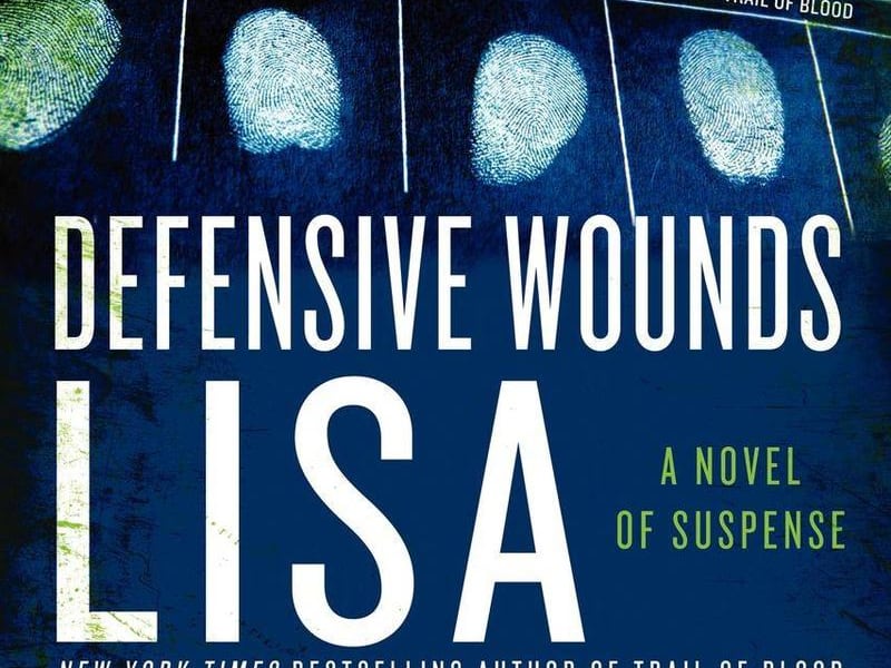 In this book cover image released by William Morrow, "Defensive Wounds," by Lisa Black, is shown.