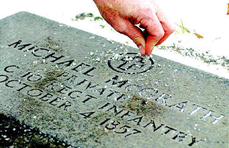 Of 84 markers, 40 are for people who aren't buried there.