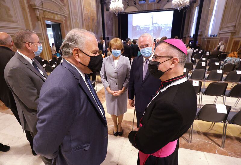 Elder Ronald A. Rasband, a member of the Quorum of the Twelve Apostles of The Church of Jesus Christ of Latter-day Saints, at the G20 Interfaith Forum.