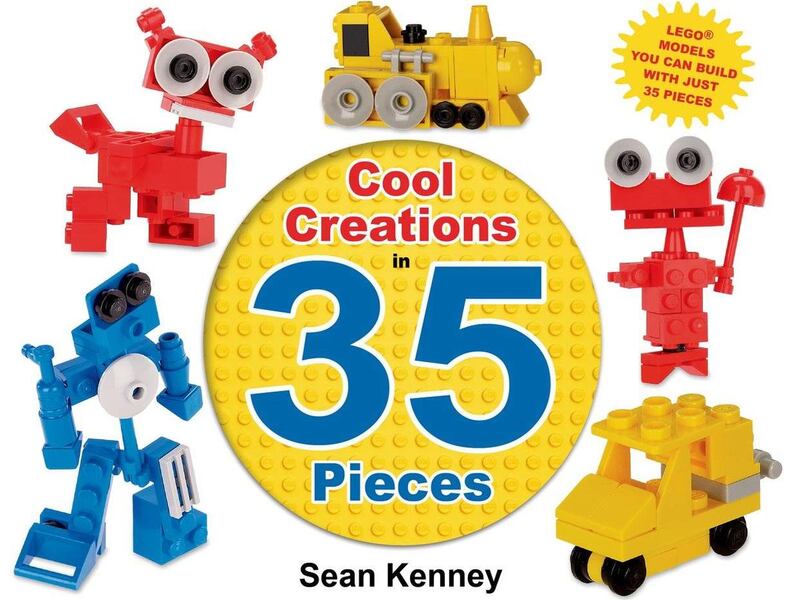 "Cool Creations in 35 Pieces" is by Sean Kenney, who created the Lego animal sculptures at the Hogle Zoo. Kenney will be in Salt Lake City on Sept. 12.