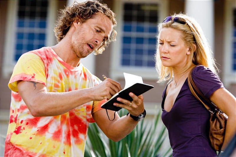 Matthew McConaughey and Kate Hudson star in the charmless romantic comedy "Fool's Gold."