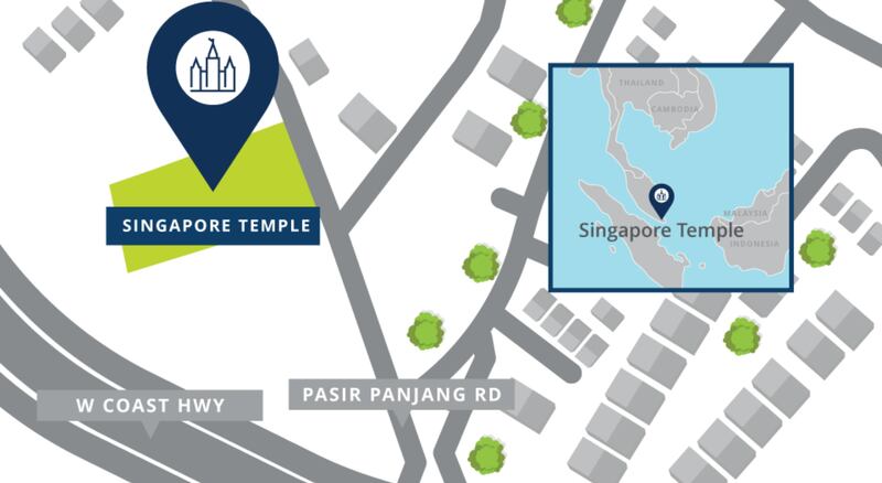 Latter-day Saint leaders announced the future location of the Singapore Temple on Monday, Oct. 10, 2022.