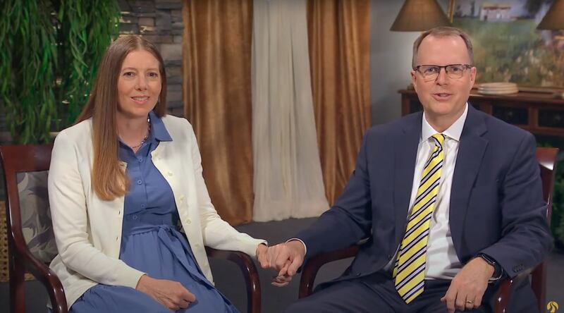 Sister Melinda Ashton and BYU-Pathway Worldwide President Brian Ashton give a BYU-PW devotional on May 16, 2025.
