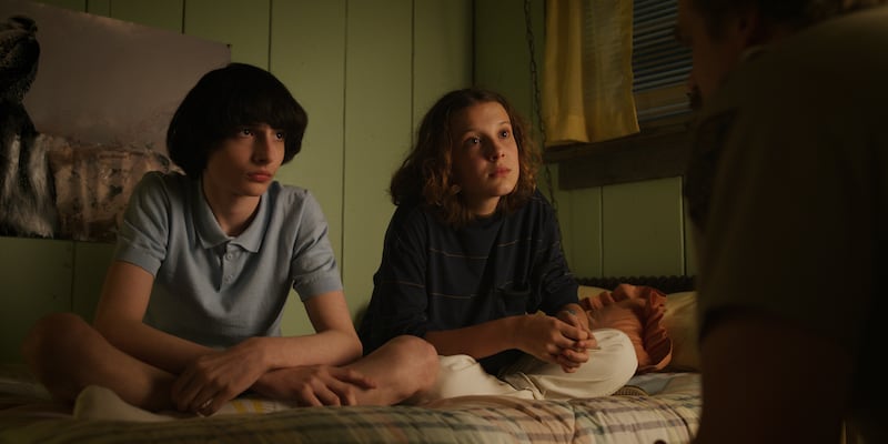 A photo from “Stranger Things 3.”