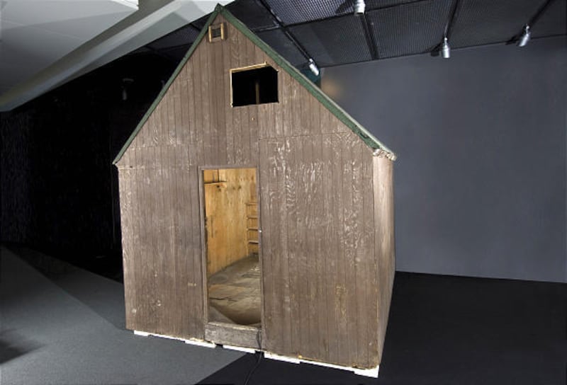 The hideout used by Ted Kaczynski is now on display at the Newseum in Washington, D.C.