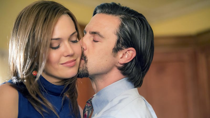 THIS IS US -- "The Best Washing Machine in the Whole World " Episode 107 -- Pictured: (l-r) Mandy Moore as Rebecca, Milo Ventimiglia as Jack -- (Photo by: Ron Batzdorff/NBC)